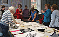 Workshops for Quilt groups. Dorothy Russell
