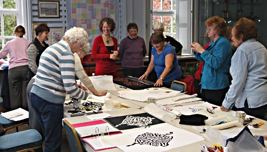 Dorothy Russell Quilt Workshops 2012. Priory Patchers