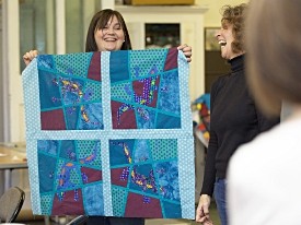 Dorothy Russell Quilt Workshops 2012. Evie